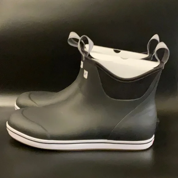 XtraTuf Men’s ankle Deck boot Black - Picture 4 of 7